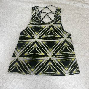 Geometric fun summer/spring top